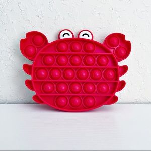 Cutie Crab Fidget Bubble Wrap Popper Toy